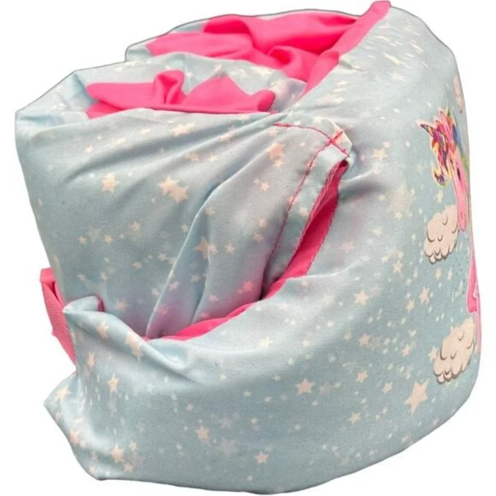 Unicorn-Themed 2-In-1 Trainer Swim Vest For Ages 2+ With Adjustable Strap
